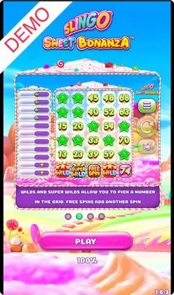 Slingo Sweet Bonanza Spel